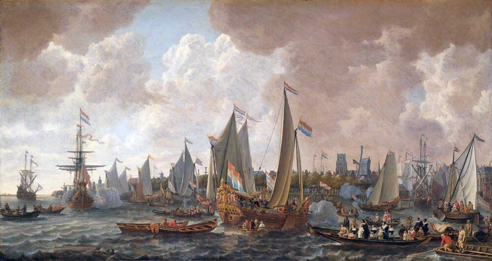 Lieve Verschuler, The Arrival of King Charles II of England in Rotterdam